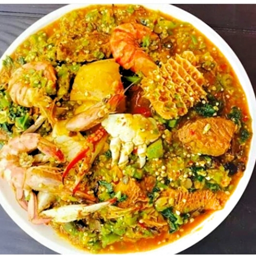 SOUP: SEAFOOD OKRO