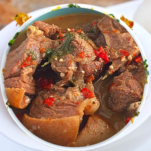 PEPPER SOUP: GOAT MEAT