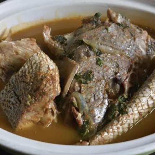 PROTEIN: PEPPER SOUP (CROAKER FISH)